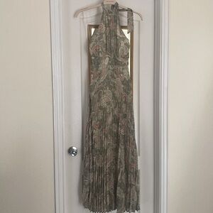 Halter maxi dress size small